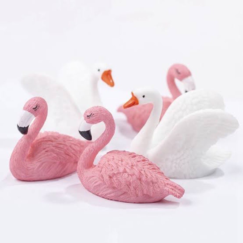 FLAMINGO NAIL PRACTICE HOLDER / nail stand dudukan latihan kuku nailart magnet flamingo