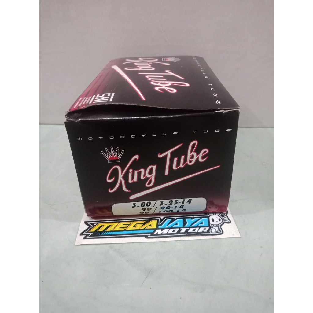 BAN DALAM KING TUBE 300/325-14 BAN DALAM MOTOR 300/325-14 BAN DALAM BELAKANG MATIC BEAT / VARIO KING TUBE