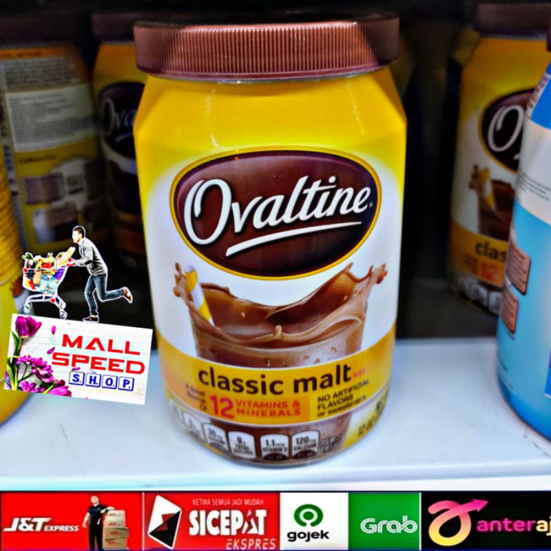 

ovaltine classic malt 12 oz