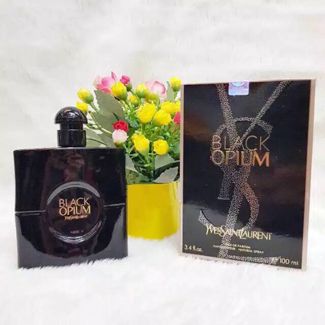 Parfum import impor premium YSL BLACK OPIUM Singapura