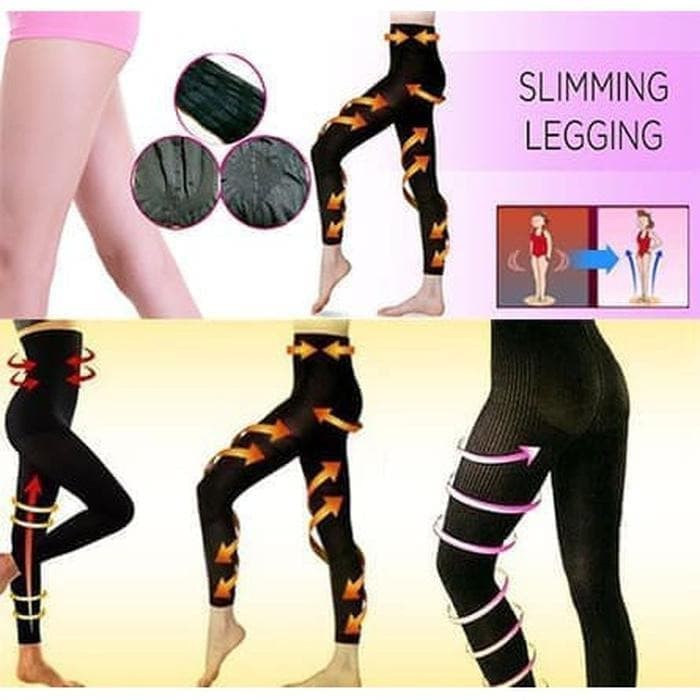 SLIMMING NIGHT LEGGING PENGECIL BETIS KAKI PERUT PELANGSING Korset Slim Legging Celana