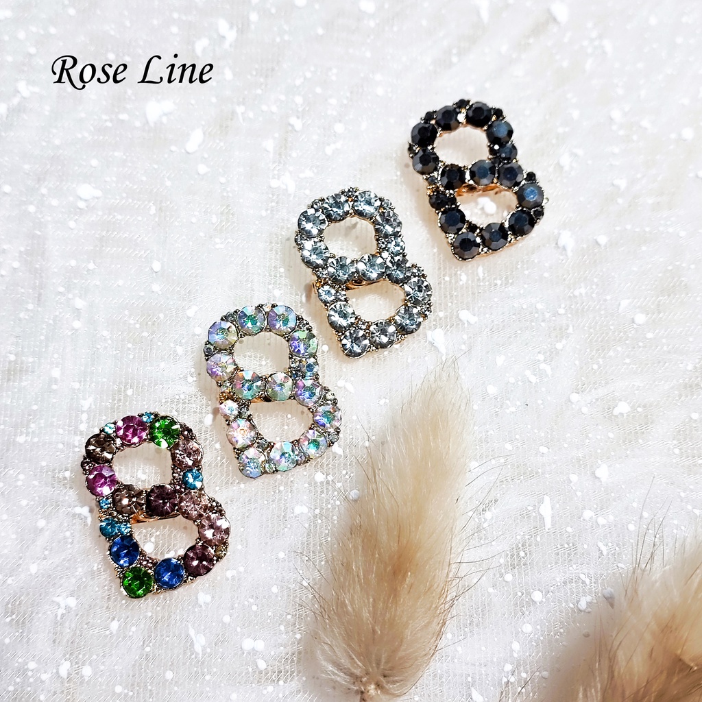 Bros Button Diamond Mini Ukuran 2 CM