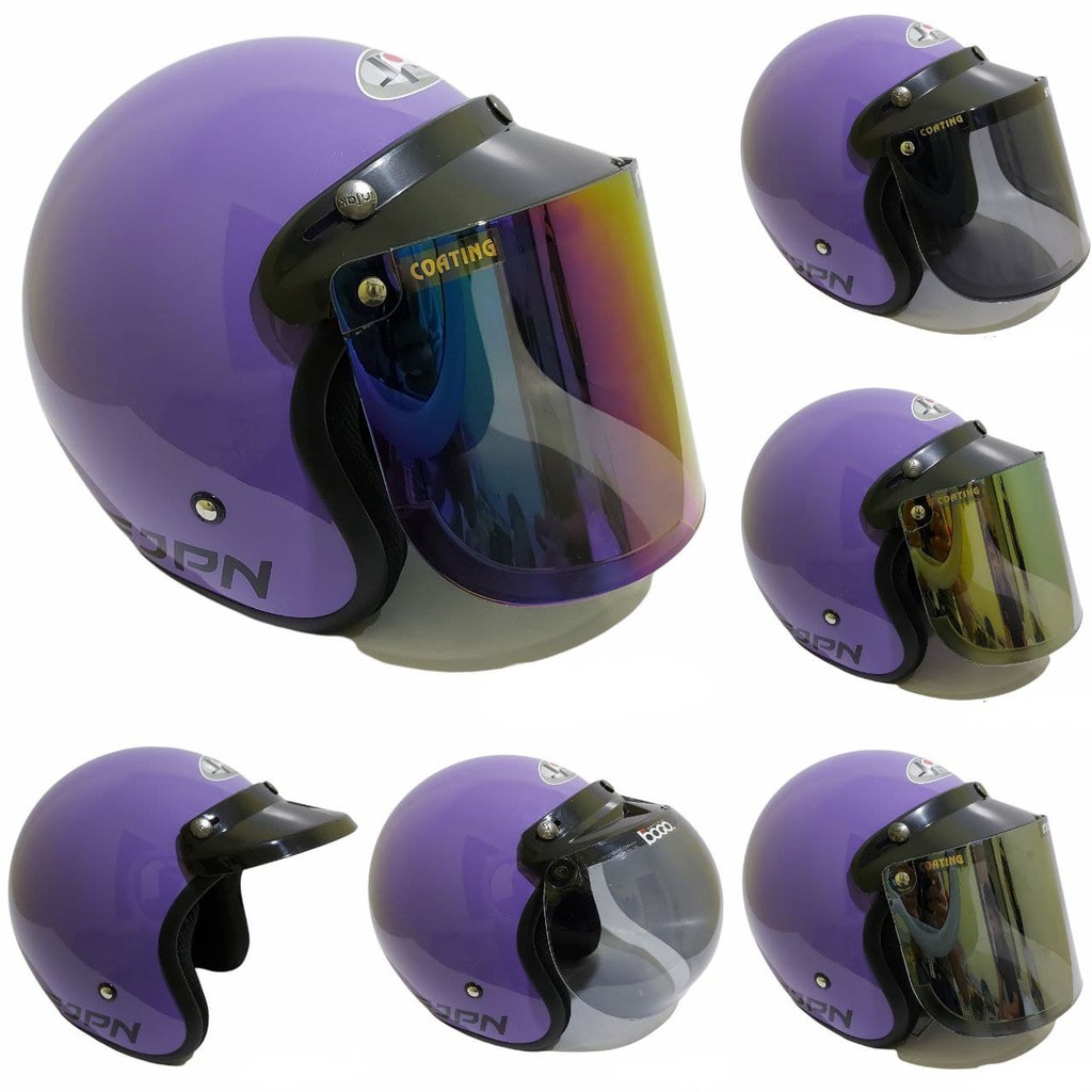 Helm Jpn Ungu Gloss