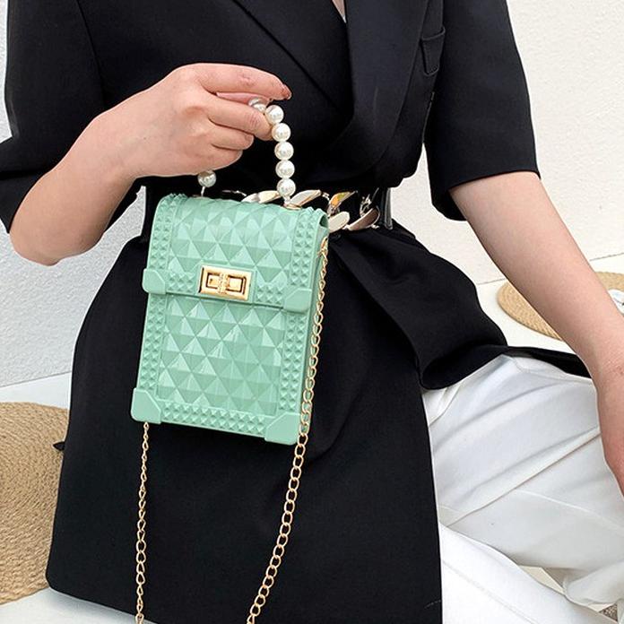 ۞ Tasready Tas Dompet Hp Jelly Mutiara T022 3830 ➱