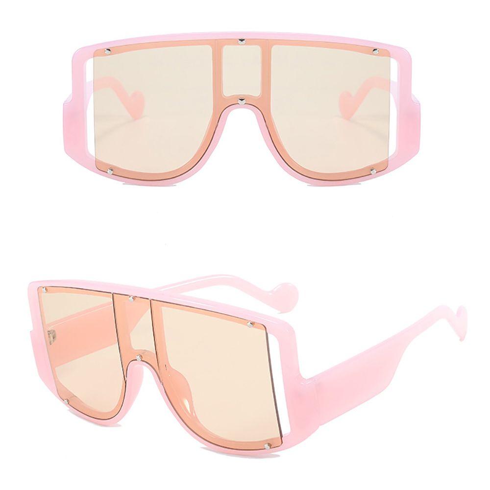 [Elegan] Kacamata Hitam Persegi Fashion Perlindungan UV Bingkai Besar Korea Perempuan Pria Kacamata Anti Radiasi Untuk Wanita Sale Rivet Eyewear Women Glasses