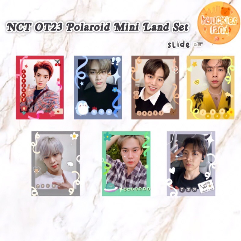 NCT OT23 Polaroid Mini Land Set ( 5.3cm x 7cm )