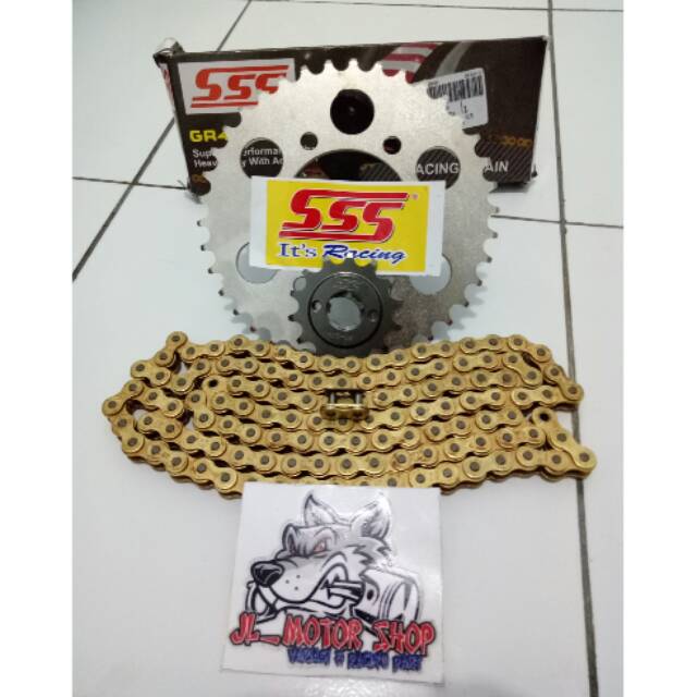 Gear set Gir set SSS 415 Hsbt Cb150 R Cbr150 Tiger Megapro Verza Dll