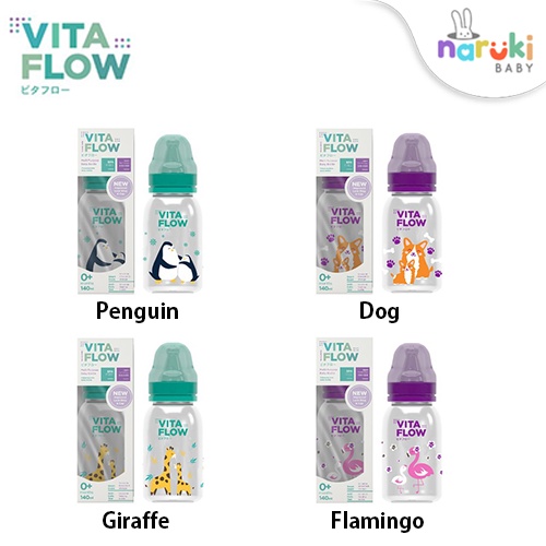 Vitaflow Botol Susu Animal Series 140 ml