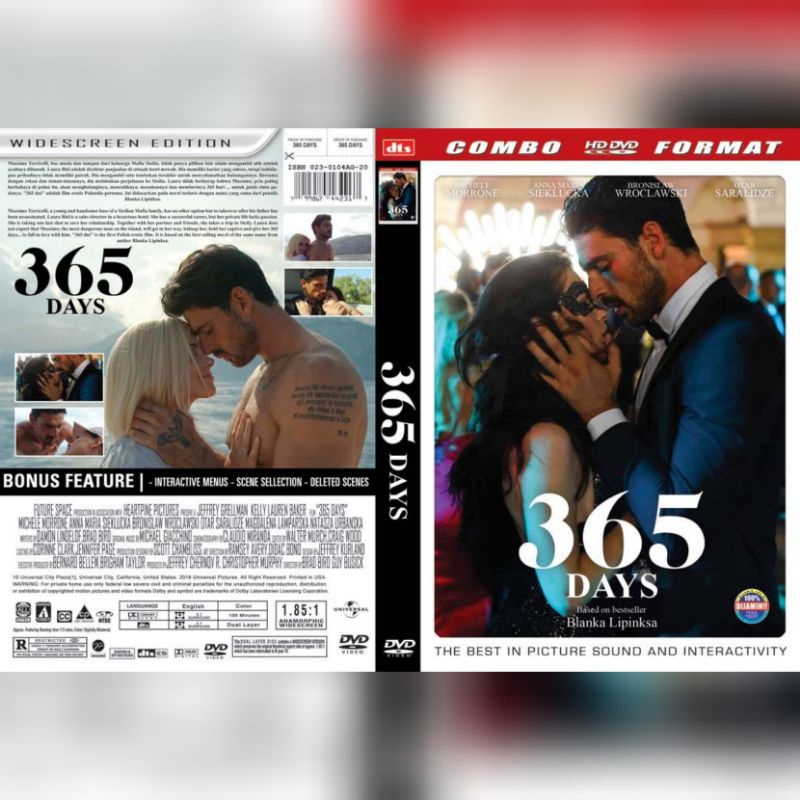 Kaset Film Drama Romance 365 DAYS - 2020 - HD QUALITY