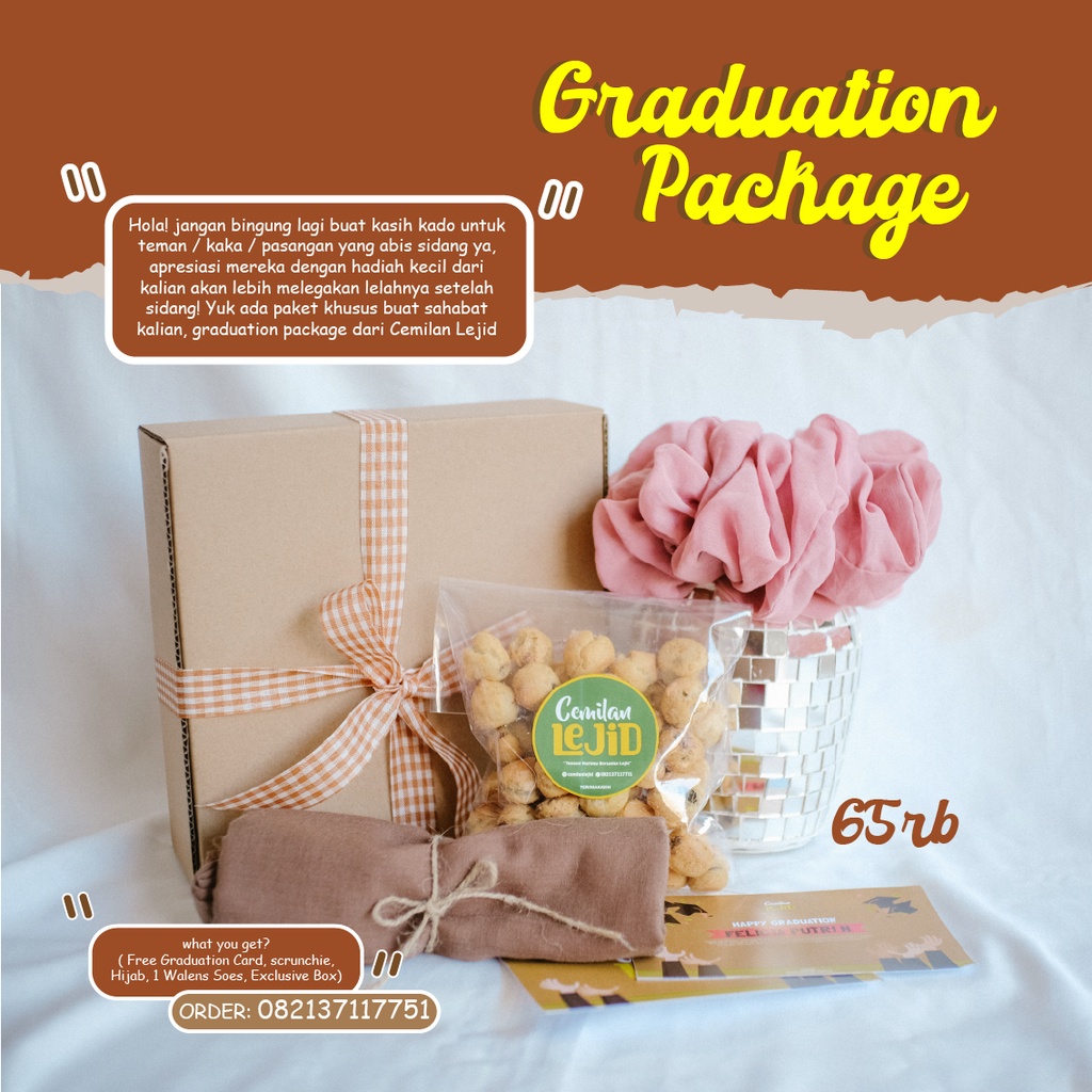 

GIFT BOX WISUDA / KADO WISUDA / KADO SIDANG / HADIAH ULANG TAHUN / CEMILAN