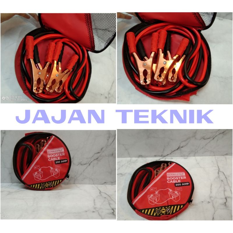 kenmaster kabel jumper aki 200amp / kabel jumper aki