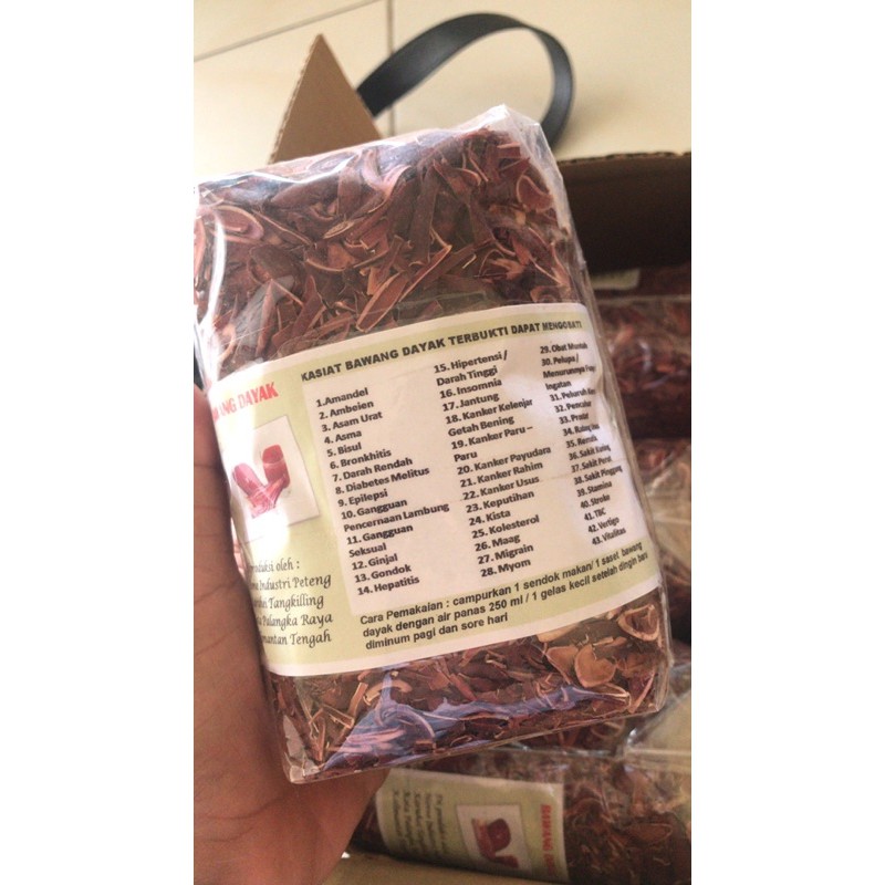 

bawang Dayak minuman herbal khas kalimantan