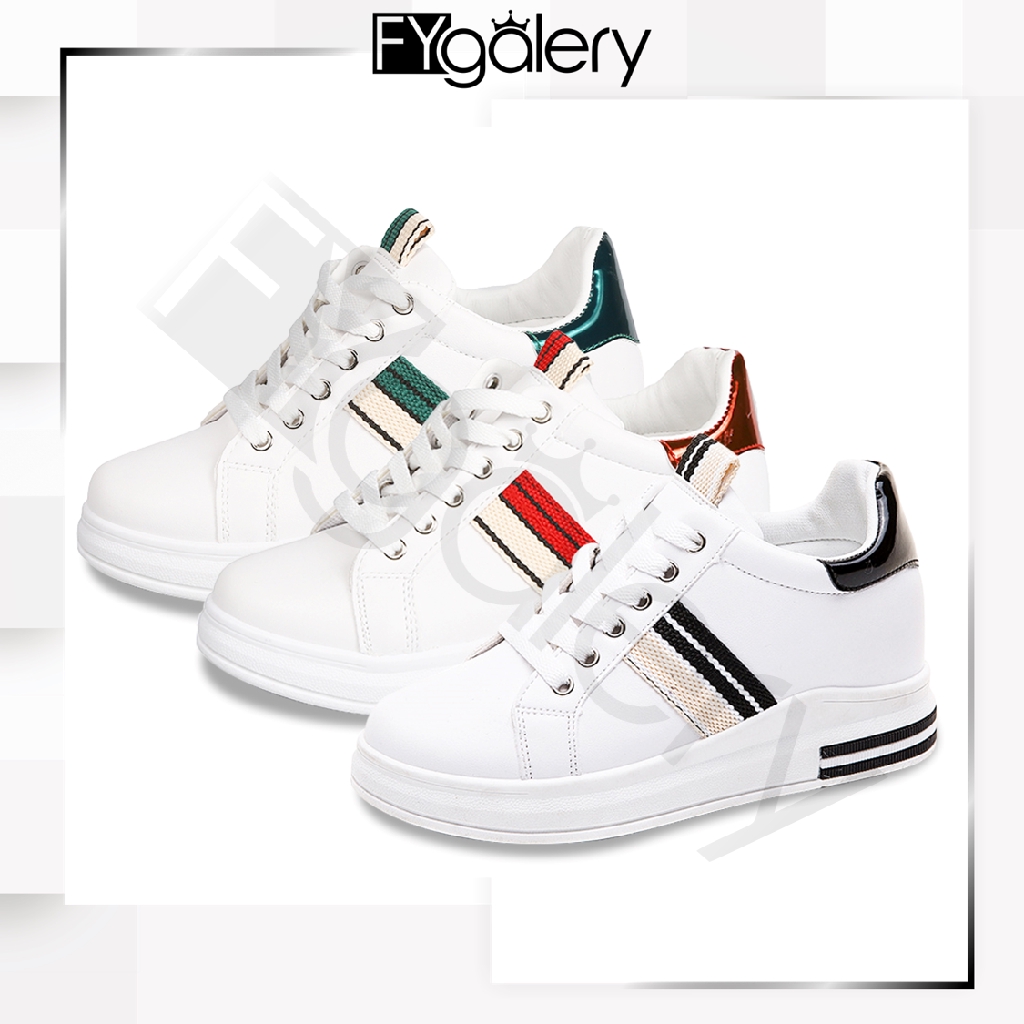 FYGALERY SHS010 SEPATU SNEAKERS TALI SEPATU FASHION WANITA FYGALERY SHS010 SEPATU SNEAKERS TALI SEPATU FASHION WANITA