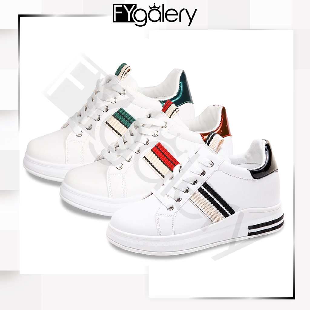 FYGALERY SHS010 SEPATU  SNEAKERS  TALI  SEPATU  FASHION WANITA  