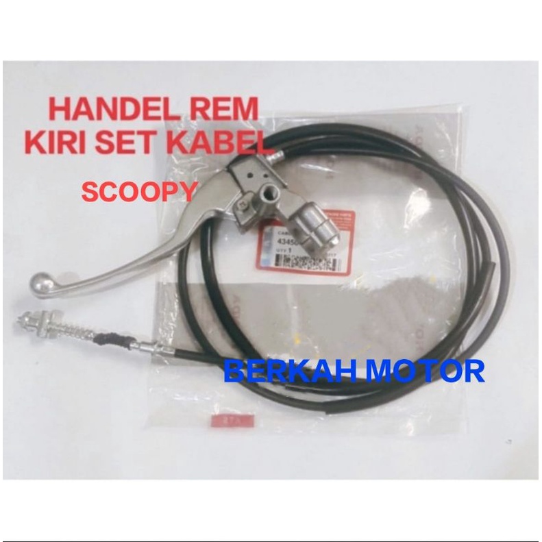 DUDUKAN HANDEL RUMAH HANDEL DUDUKANKACA SPION KABEL REM BELAKANG SCOOPY LAMA SCOOPY OLD 2013 2014 KW