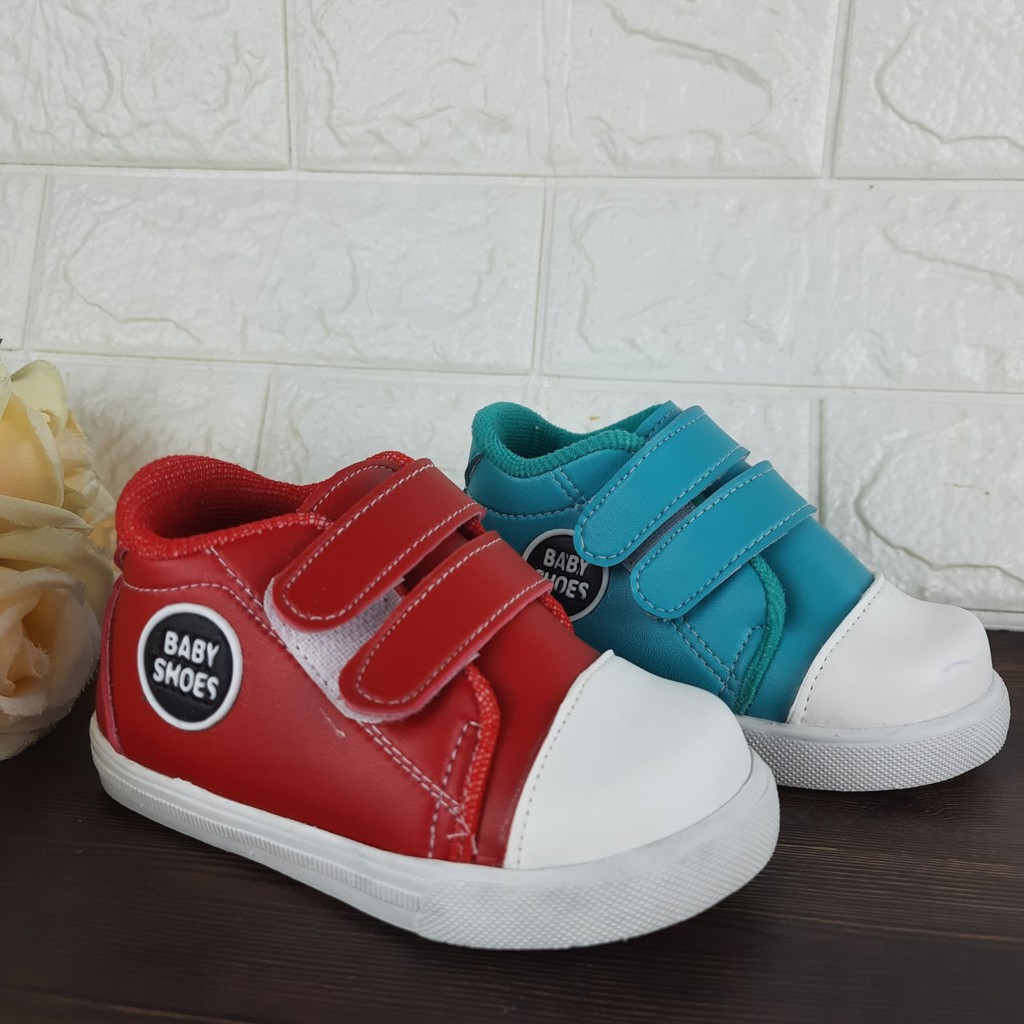 [TAMAN SEPATUKU] SEPATU TRENDY MURAH SNEAKER KARTUN BABY SHOES ANAK USIA 1 2 3 TAHUN FAX08