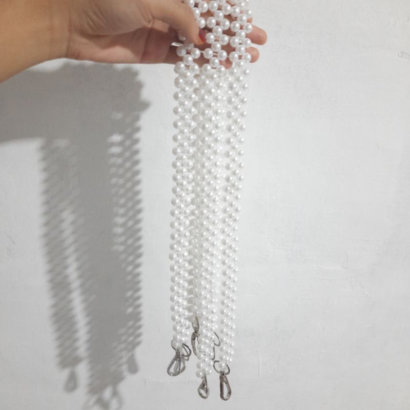 Strap Beads Bag, Strap bag Manik-Manik, Pearl Bangkok