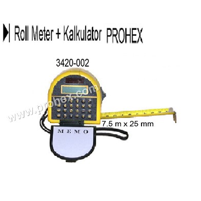 

Roll Meter + Kalkulator 3420-002
