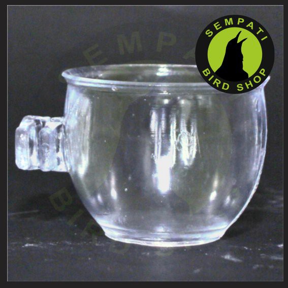 CEPUK WADAH PAKAN MINUM BURUNG MINI EBOD JAYA