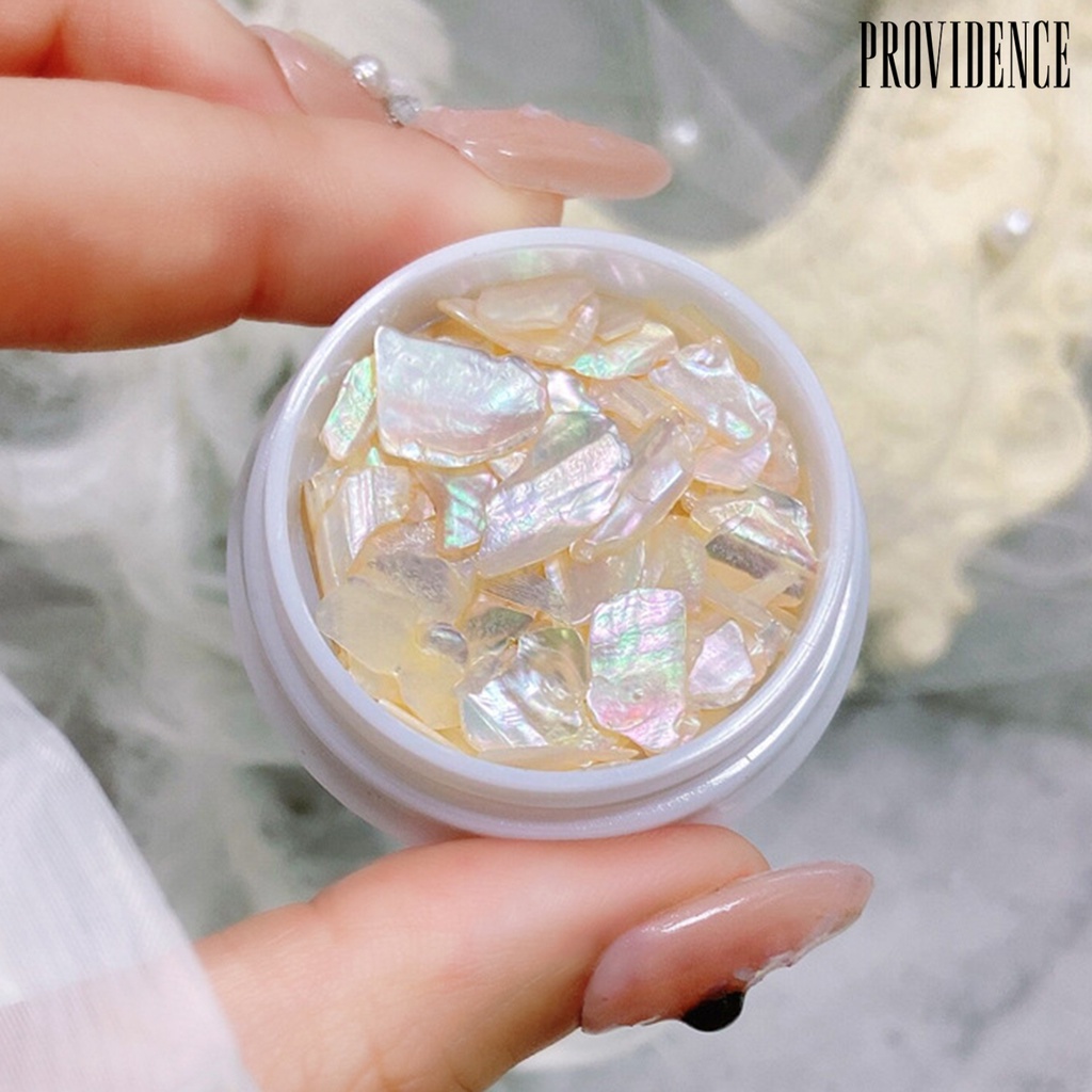 Providence Ornamen Kerang Abalone Sequin Asimetris 3D Aksesoris Nail Art / Manicure DIY