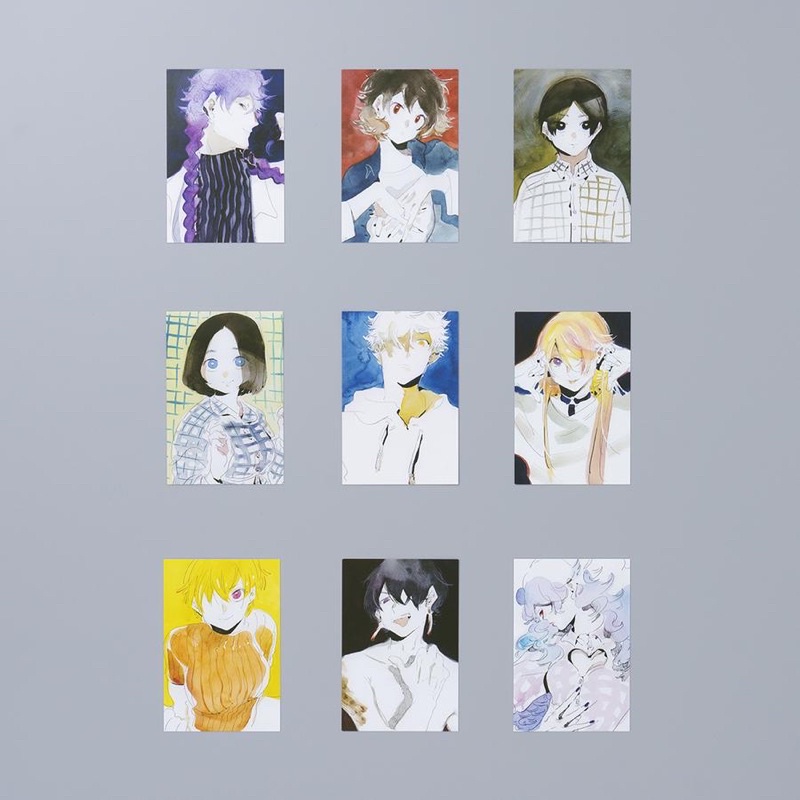 [READY] split blue period official postcard set
