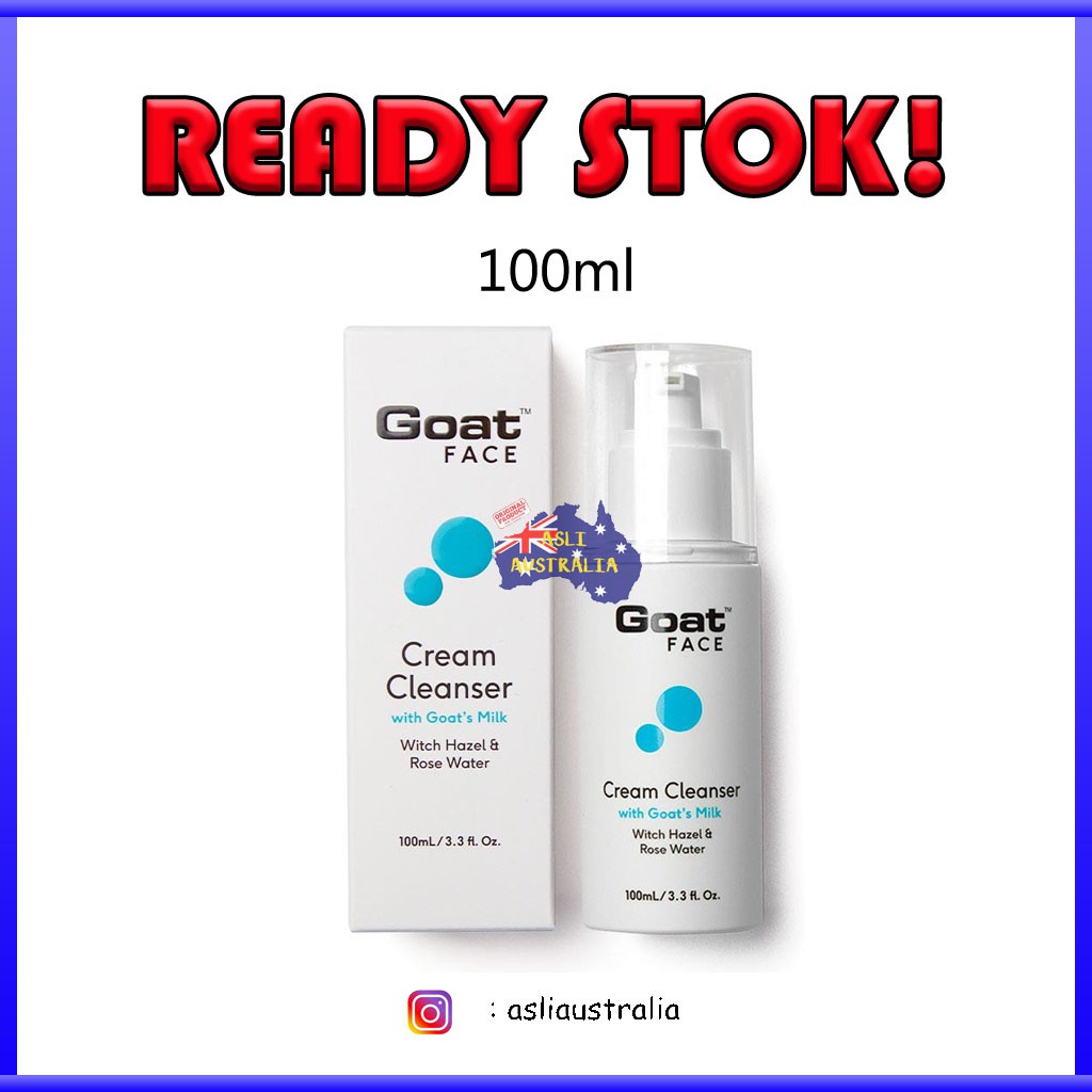 goat face cream cleanser