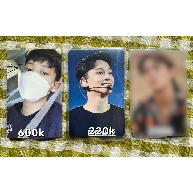 CHANYEOL MEISSA MASKER CHEN DVD FILMLIVE JAPAN REG REGULAR PC PHOTOCARD EXO