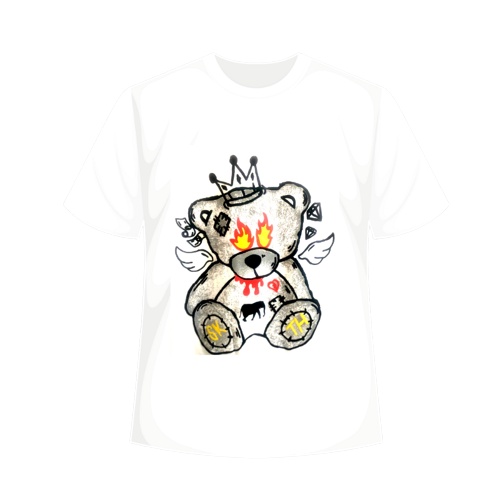Baju Kaos Distro Pria Hitam &amp; Putih Premium