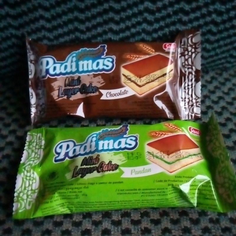 

PADIMAS Mini Layer Cake 10g Kue Bolu Lapis Empuk SATUAN Padi Mas Varian Baru Rasa Coklat Cokelat Stroberi Pandan Viral Box