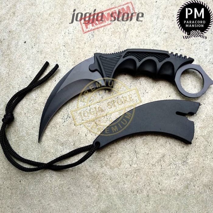 Karambit Tactical Knife CS GO EDC Survival Kit Karimbit Krambit Minang