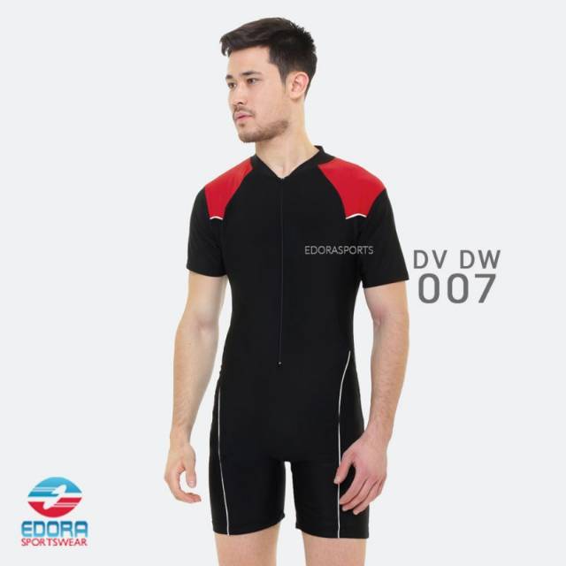 Baju Renang Pria Jumpsuit (Ada size Jumbo)