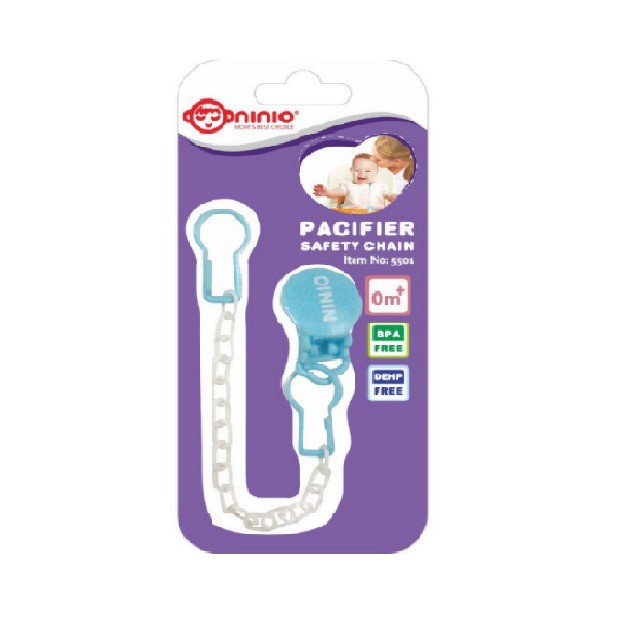 Ninio 5501 Pacifier Safety Chain Gantungan Empeng Bayi-BELLA SHOP