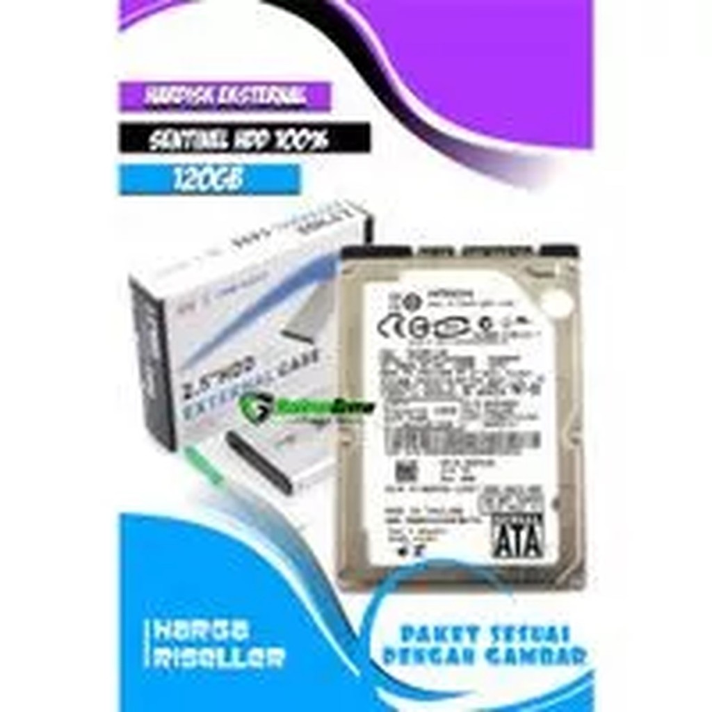 HARDISK EXTERNAL 120GB (CASE HARDISK)