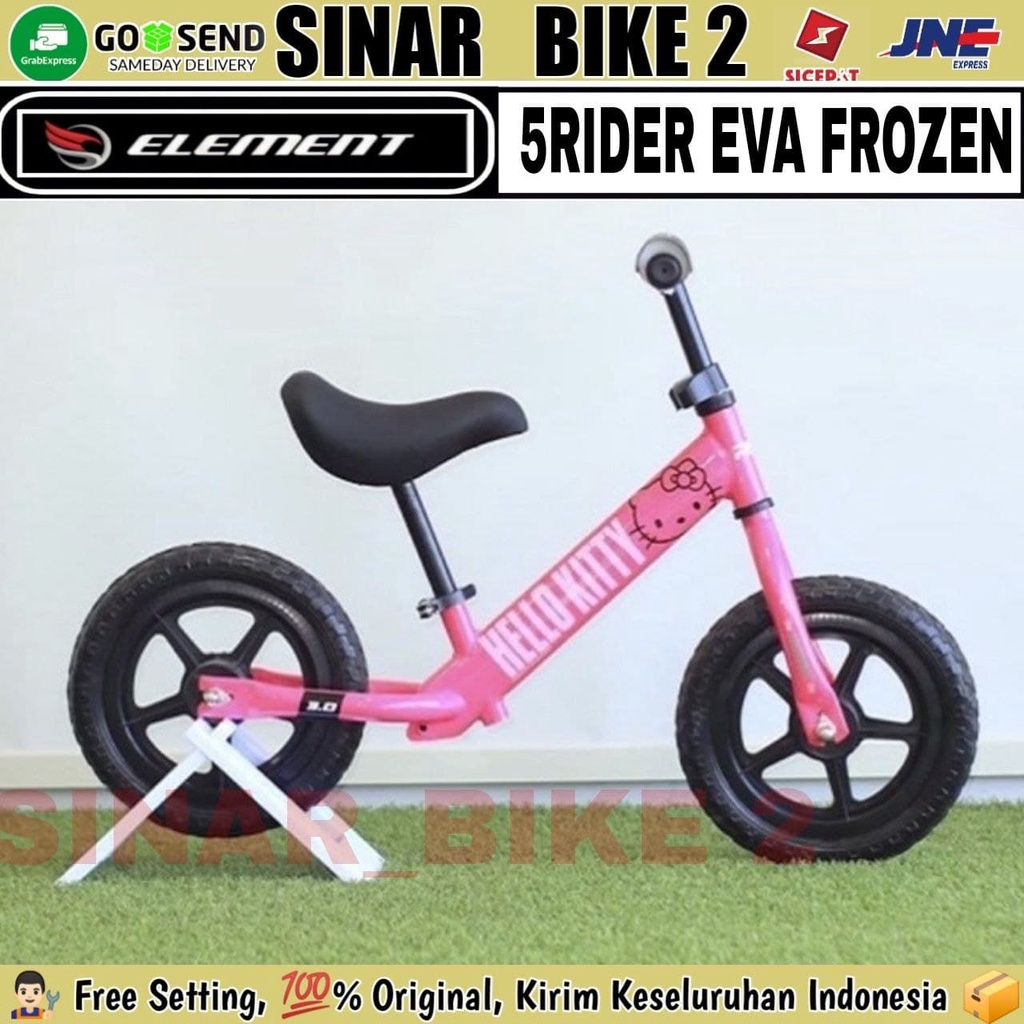 Push Bike RMB 5RIDER Sepeda Keseimbangan Anak Ban EVA Karakter