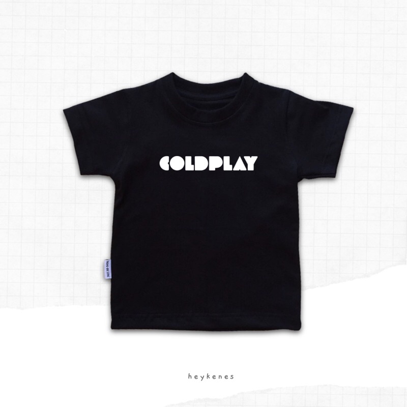 Heykenes Kaos Anak Coldplay Cotton 30s