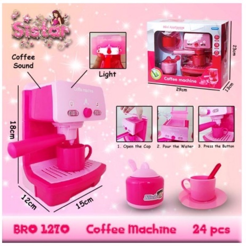 MAINAN ANAK ALAT MESIN KOPI / COFFEE MACHINE