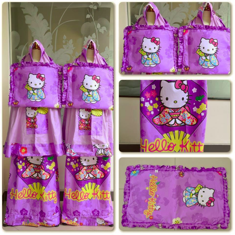 TERLARIS MURAH CANTIK DAN BERKUALITAS Mukena HK Kimono Ungu M