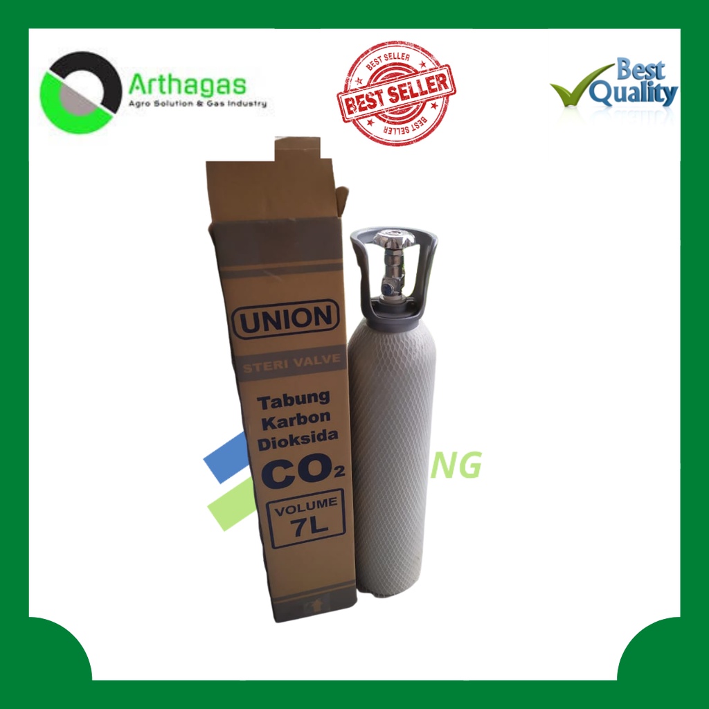 Tabung CO2 Aquascape dan Industri