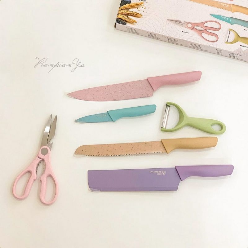 Pisau Evcriverh Warna Set 6 in 1