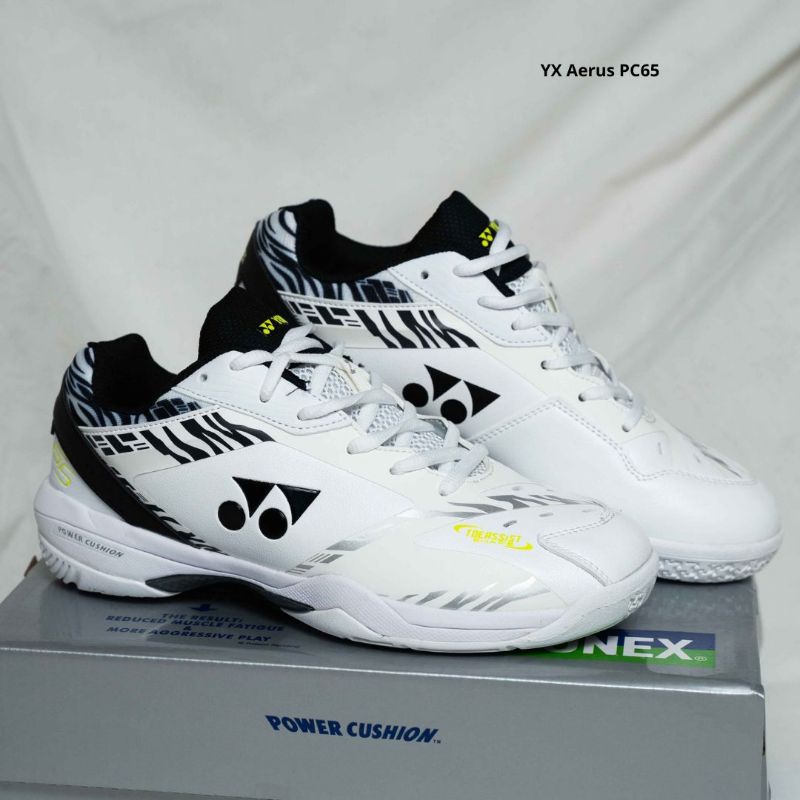 Alco - Sepatu Badminton Pria Yonex SHB65 Z3 White Tiger Limited Kento Momota Series Fashion Import P