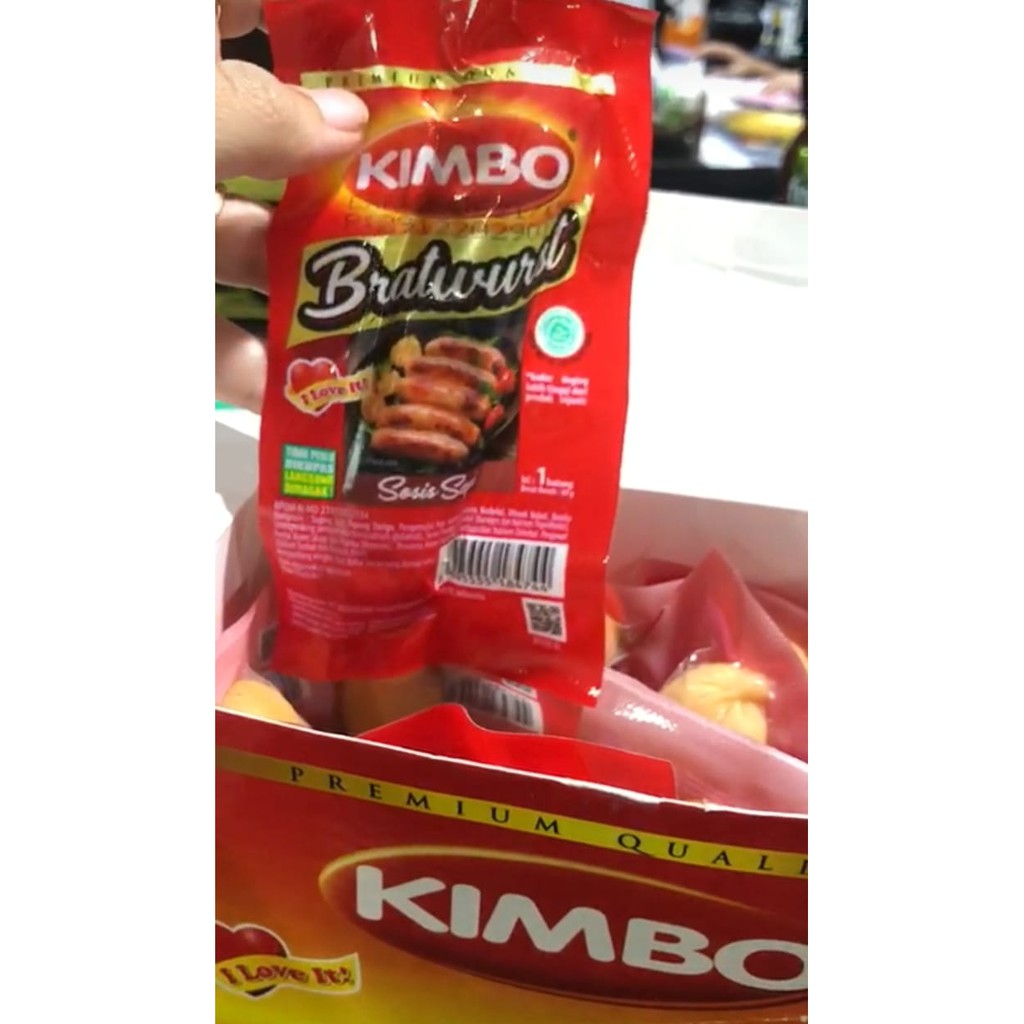sosis kimbo bratwurst mini ori singles sosis siap makan sosis viral