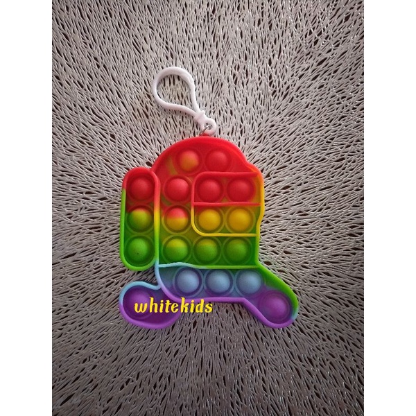 GANTUNGAN KUNCI POP IT KARAKTER AMONG US // POP IT VIRAL TIKTOK