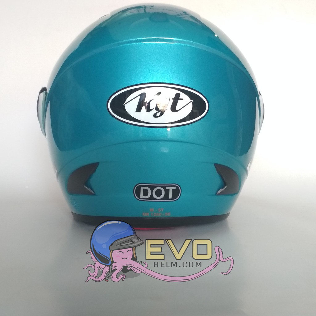 HELM KYT 2 VISION SOLID - ICE BLUE