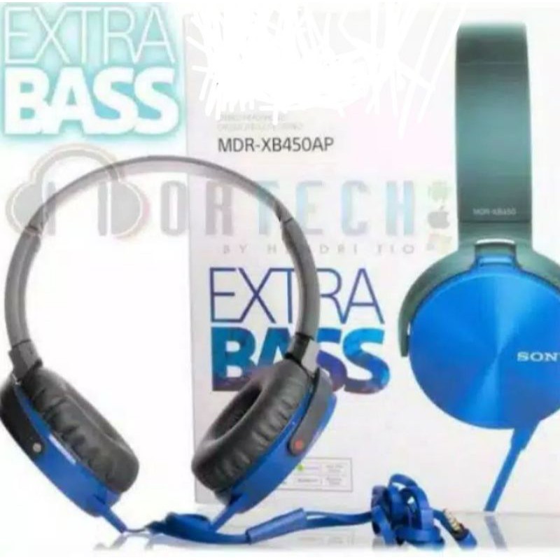 Headphone MDR Extra Bass plus hands-free calls