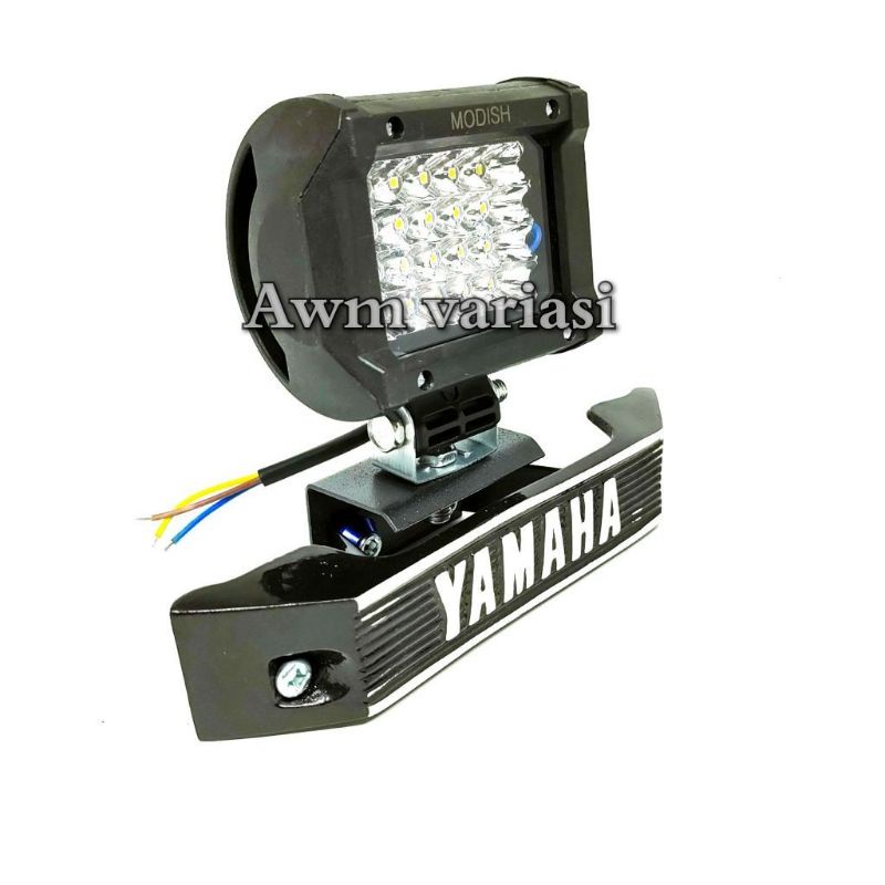 Lampu Tembak LED CREE 24 Mata Lampu Tembak Bar Sorot 24 LED Plus Breket Kumis RX King