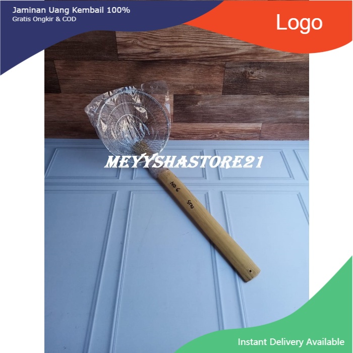 serok mie ayam /saringan mie ayam/serokan stainless no.6