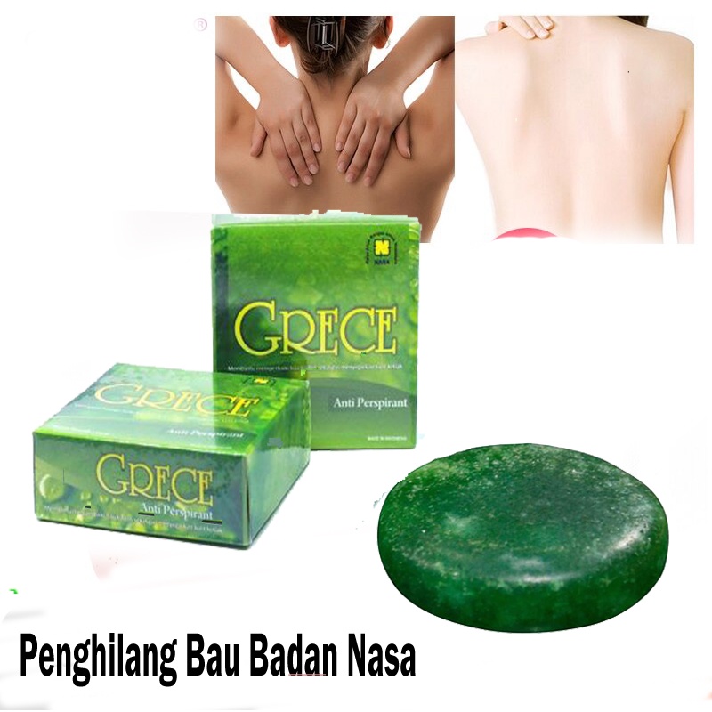 [BISA COD] Grece Body Crystal Anti Perspirant Nasa Original - 1 Pcs Penghilang Bau Badan Nasa