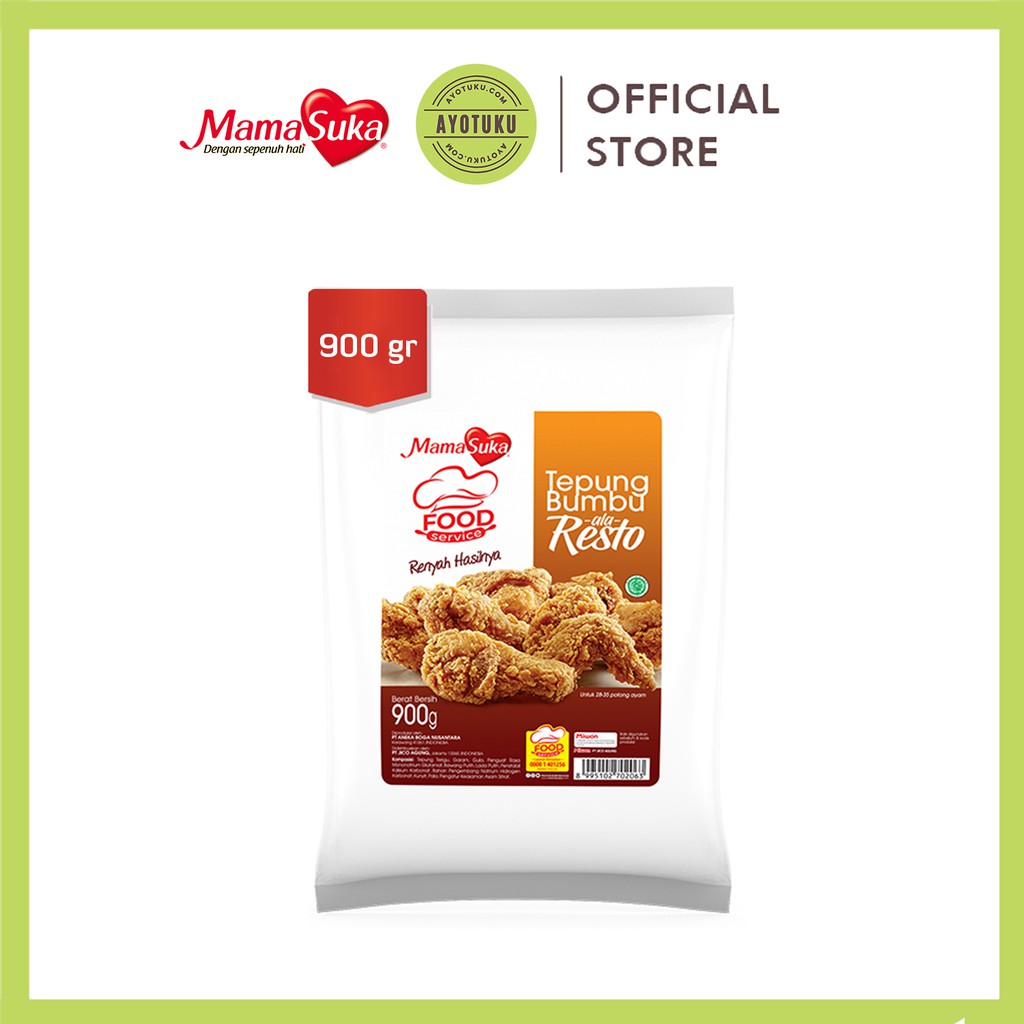 

Mamasuka Tepung Bumbu ala Resto 900 gr