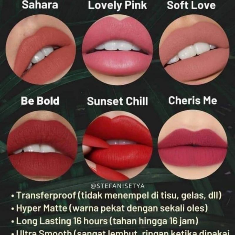 Lipstik natura world lipmatte original