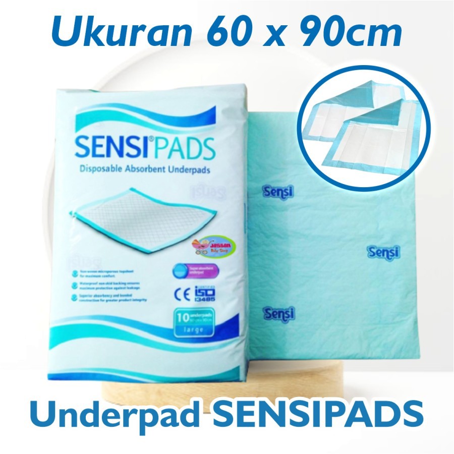 Sensi | Underpad Sensi | Perlak Sekali Pakai | Perlak Dewasa